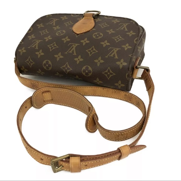 AUTH Louis Vuitton Monogram Saint Cloud GM Shoulder Bag Crossbody - Picture 5 of 11